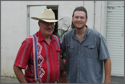 Herb Sudzin and Blake Shelton