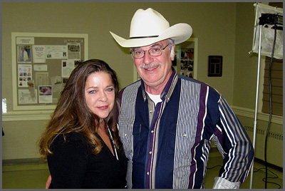 Carlene Carter and Herb Sudzin