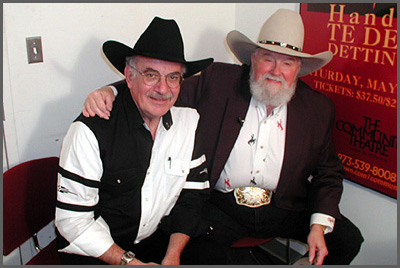 Herb Sudzin and Charlie Daniels