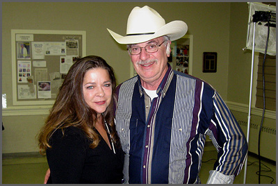 Carlene Carter and Herb Sudzin