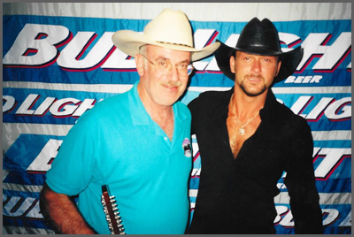 Herb Sudzin and Tim McGraw