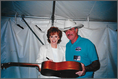 Reba McEntire and Herb Sudzin