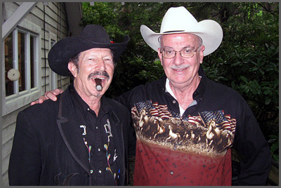 Kinky Friedman and Herb Sudzin