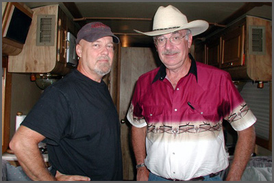 Ricky Van Shelton and Herb Sudzin